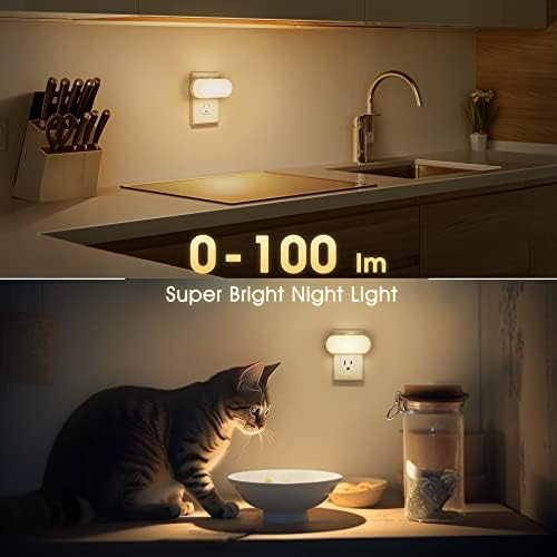 DORESshop Led Night Lights Plug into Wall Soft White, Dimmable Night Light - Image 7