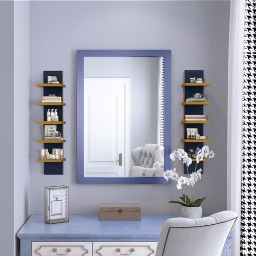 Homaterial 5 Tier Wall Shelf Unit, Decorative Wall Mount Vertical Shelving - Image 4
