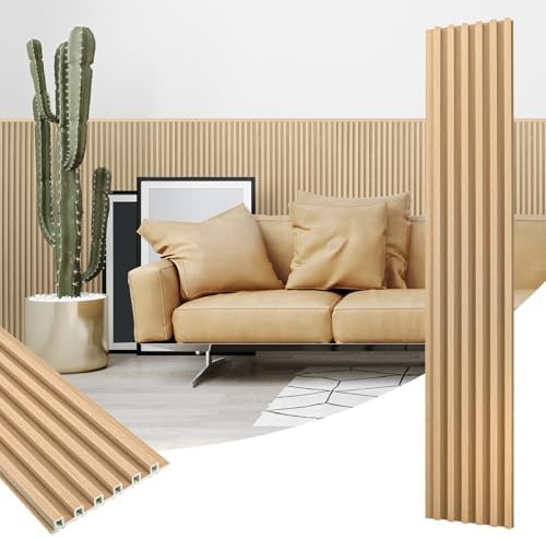 Art3dwallpanels Wood Slat Wall Paneling 51"×6.7", 16 Pack - Image 2