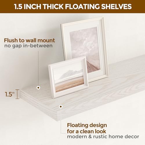 Fun Memories Floating Shelves 24 Inch Long, 9.3 Inch Deep Floating Shelf - Image 6