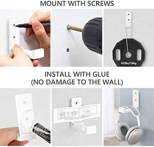 Folding Coat Hooks White Wall Hooks - Image 5