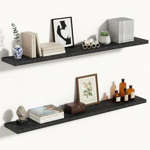 Vivelove 10 Inch Deep Floating Shelves by VIVELOVE
