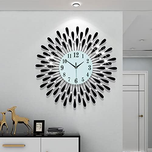 Large Wall Clock Non-Ticking Silent Modern Big Clocks Decorative Wall Clocks - Image 3