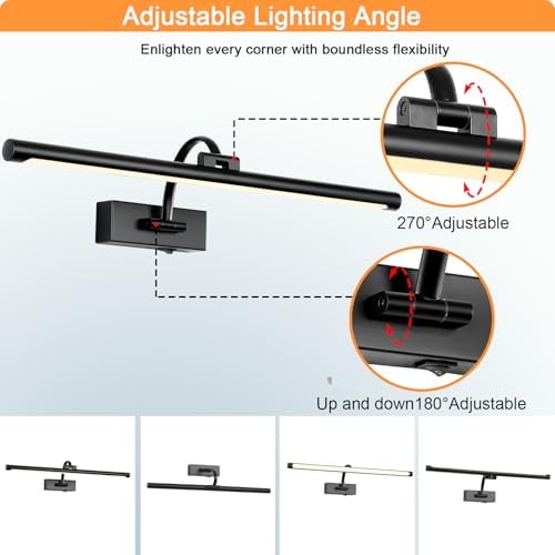 Tassuowell Picture Light Battery Operated - Image 6