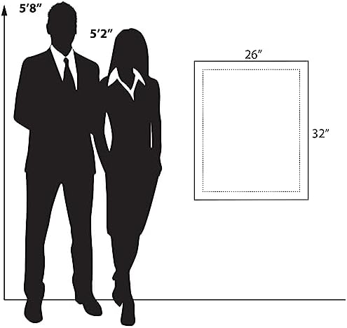 Azar Displays 105530-GLD Acrylic Floating Double Panel Wall Frame, Overall - Image 6