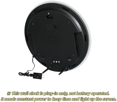 Nbdeal 13" Digital Wall Clock - Image 3