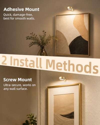 Picture Lights for Wall, Rechargeable Magnetic - Image 4
