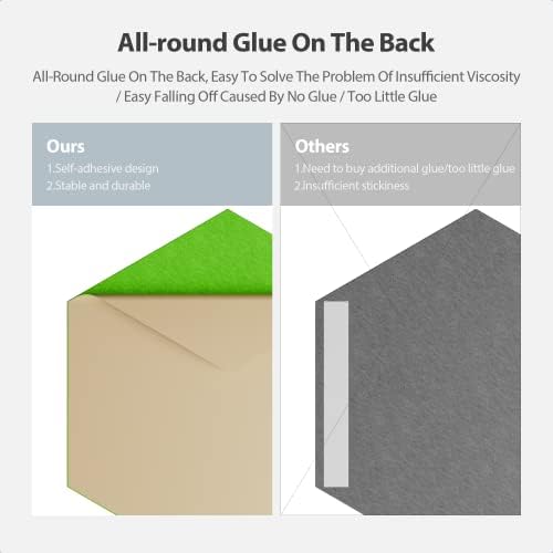 12 Pack Hexagon Acoustic Panels Self Adhesive Sound Proof Foam - Image 4