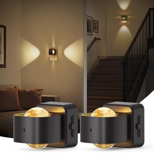 JandCase 0-150LM Super Bright Automatic Night Light, Dusk to Dawn, 2 Pack by JandCase