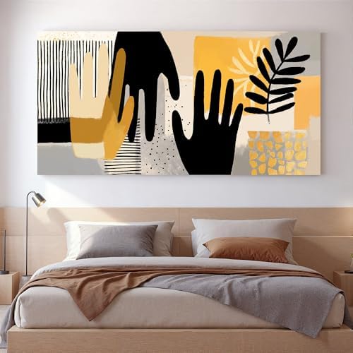 I@U Large Boho Wall Art Decor Modern Minimalist Boho Wall Art Prints Abstract - Image 4