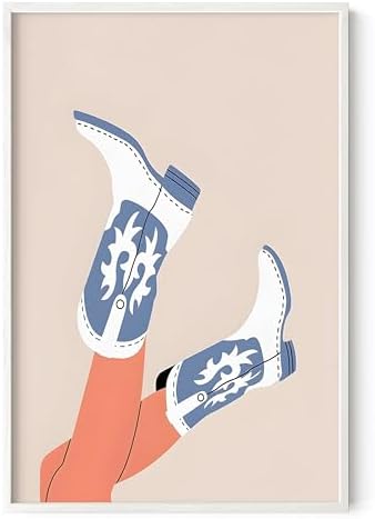 HAUS AND HUES Coastal Cowgirl Room Decor by HausandHuesArtPrints