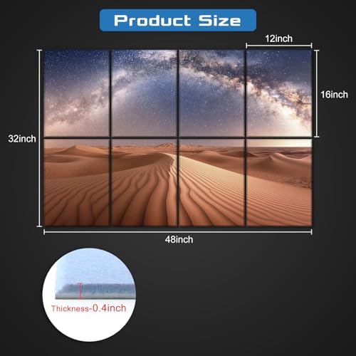 Decorative Acoustic Panels 8 Pack - Image 3