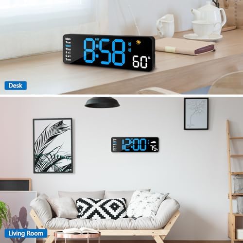 Digital Wall Clock with Remote Control - Image 6