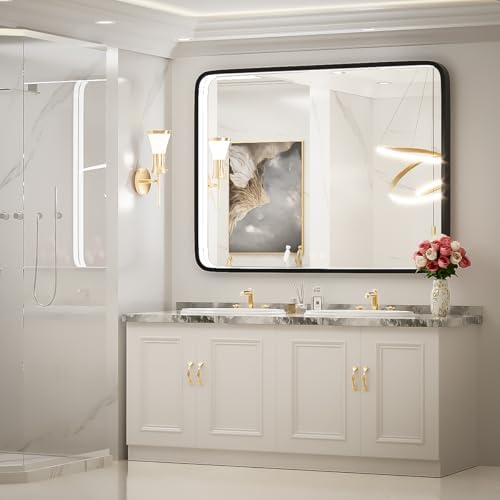 40x30 Inch LED Bathroom Mirror - Image 2