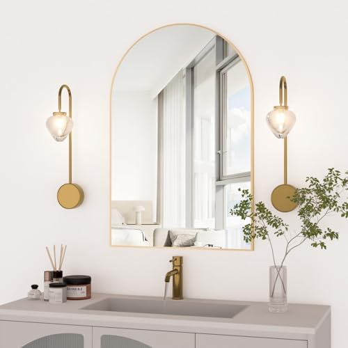 Wall Mounted Mirror, Arched Wall Mirror - Image 3