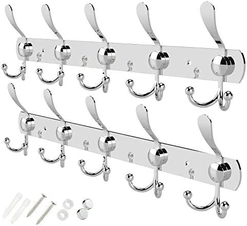 GlazieVault Coat Rack Wall Mount by GlazieVault