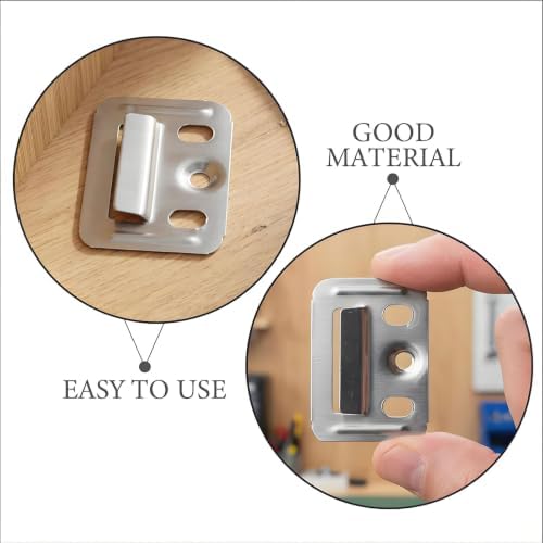 100PCS Wall Panel Clips, PVC Buckle Stainless Steel Panel Clamps - Image 4