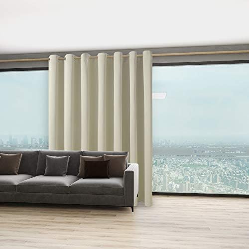 BONZER Room Divider Blackout Curtain Wide Wall Partitions - Image 5