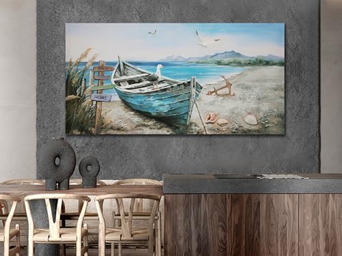 Anolyfi Nautical Wall Art Decor Coastal Artwork - Image 5