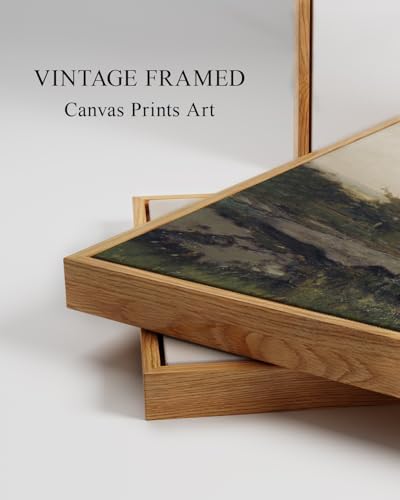 InSimSea Oversized Vintage Landscape Art, Field Picture - Image 4