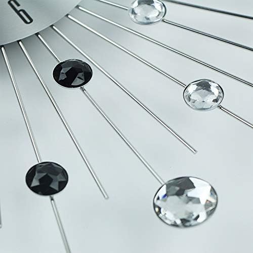 Timelike Modern 3D Crystal Wall Clock - Image 3