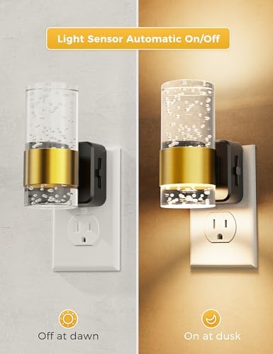 L LOHAS LED Night Lights Plug into wall, Soft Warm Night Light - Image 3