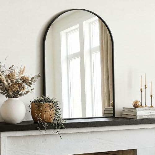 AMOISE Arched Bathroom Mirror for wall - Image 5