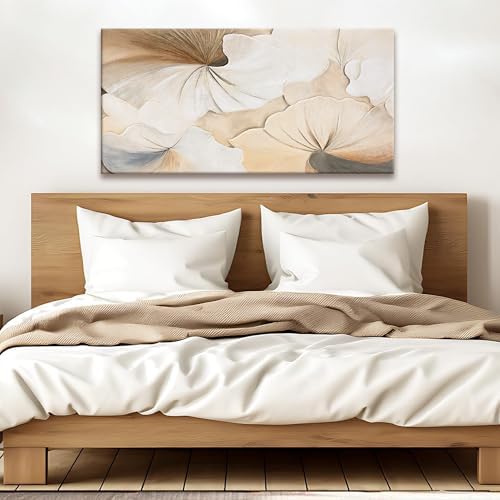 Suconvng Canvas Art Wall Decor Modern Minimalist Wall Decor Abstract Flower - Image 2