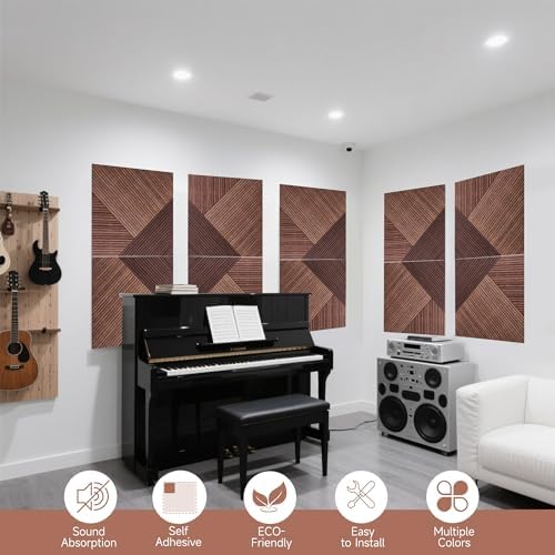 TO-TH Sound Proofing Panel Peel and Stick Wall Panels 6Pack - Image 6