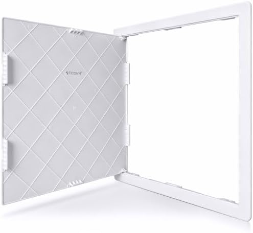 TICONN 16" x 16" Access Panel for Drywall, ABS Wall Hole Cover, Access Door by TICONN
