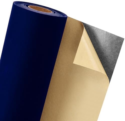 Livelynine Blue Velvet Wallpaper Peel and Stick Removable Wall Paper - Image 6