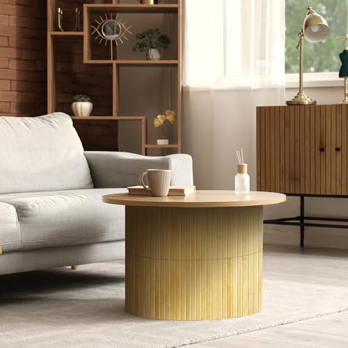 Art3d 12 x 96 in Pole Wrap Natural Bamboo Wall Panel - Image 3