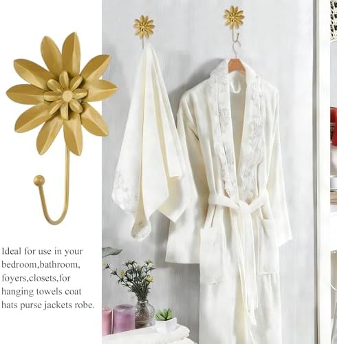 MOROBOR Sunflower Decorative Wall Hooks - Image 5