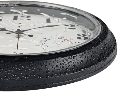 45MinST 13-Inch Vintage Outdoor Wall Clock - Image 2