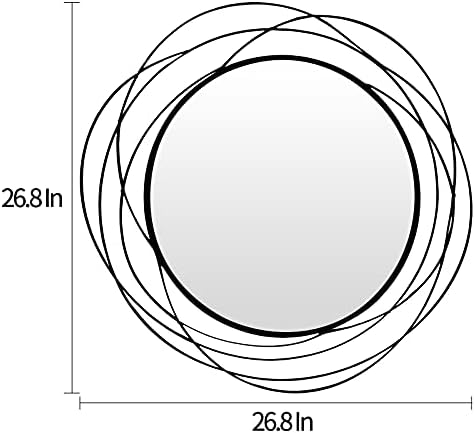 HQiJun Round Wall Mirror - Image 6