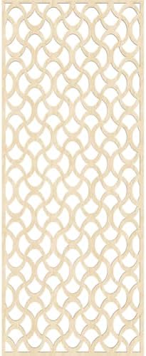 Resort Decorative Pierced Fretwork Wood Wall Panels, 23 3/8"W x 59 3/8"H x 3/8"T - Image 4