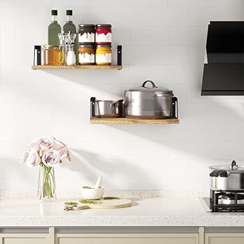 SRIWATANA Carbonized Black Deep Floating Shelves - Image 4