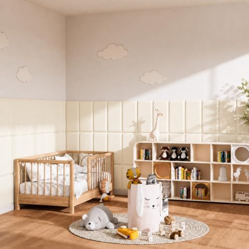 Anti Collision Wall Padding for Kids, Upholstered 3D Wall Panels - Image 5