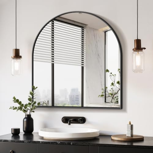 Delma Arched Bathroom Mirror by Delma