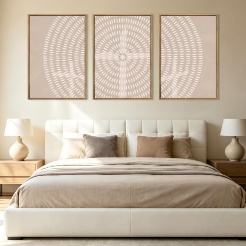 Christian Framed Canvas Wall Art Modern Jesus Wall Decor Abstract Wall Art Set - Image 4