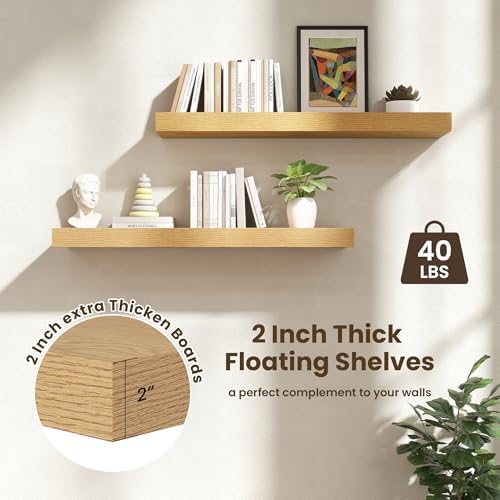 FLYJOE 40 Inch Floating Shelves - Image 4