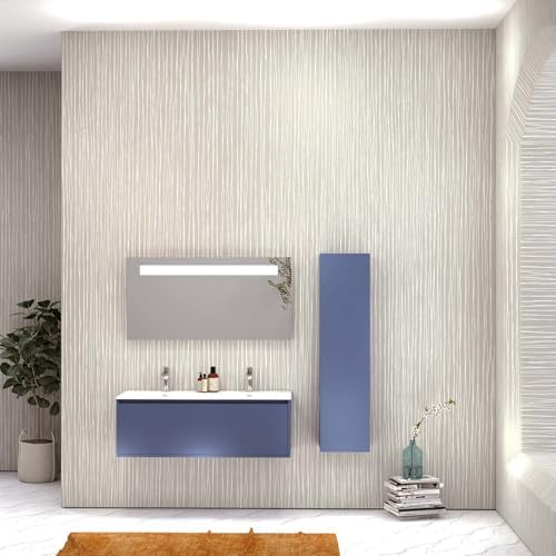 Timeet Peel and Stick Wallpaper Modern Self Adhesive Wallpaper Textured Neutral - Image 4