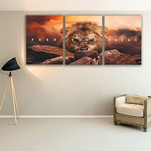 Motivational Wall Art Inspirational Wall Art 3 Pieces Canvas Poster Wall - Image 6