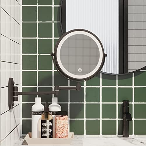 Ruacq Wall Mounted Makeup Mirror - Image 3