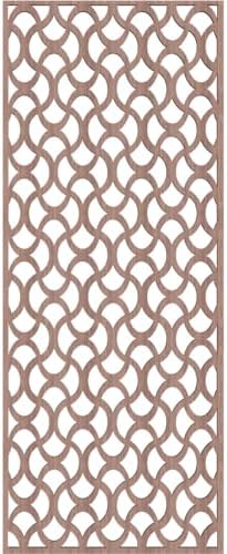 Resort Decorative Pierced Fretwork Wood Wall Panels, 13 3/8"W x 34 3/8"H x 3/8"T - Image 4