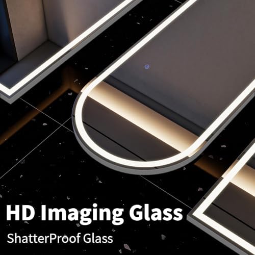VooBang 56"x21" LED Arched Mirror Full Length - Image 4