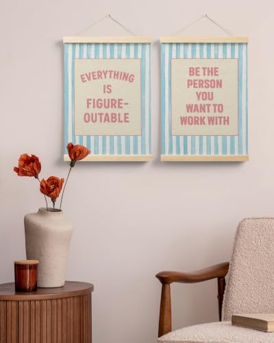 FGFK Positive Affirmations Wall Art Poster Hanger Frame 12x16 Inch - Image 4