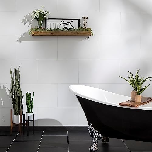 Palisade Interlocking Vinyl Waterproof Wall/Backsplash Tiles - Image 2