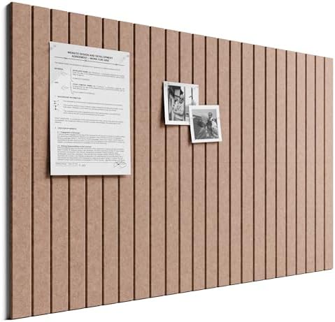 Bumusty 36"x 24" Large Felt Bulletin Board Tiles by BUMUSTY
