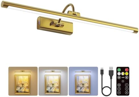 24" Picture Lights for Wall by Craftersmark